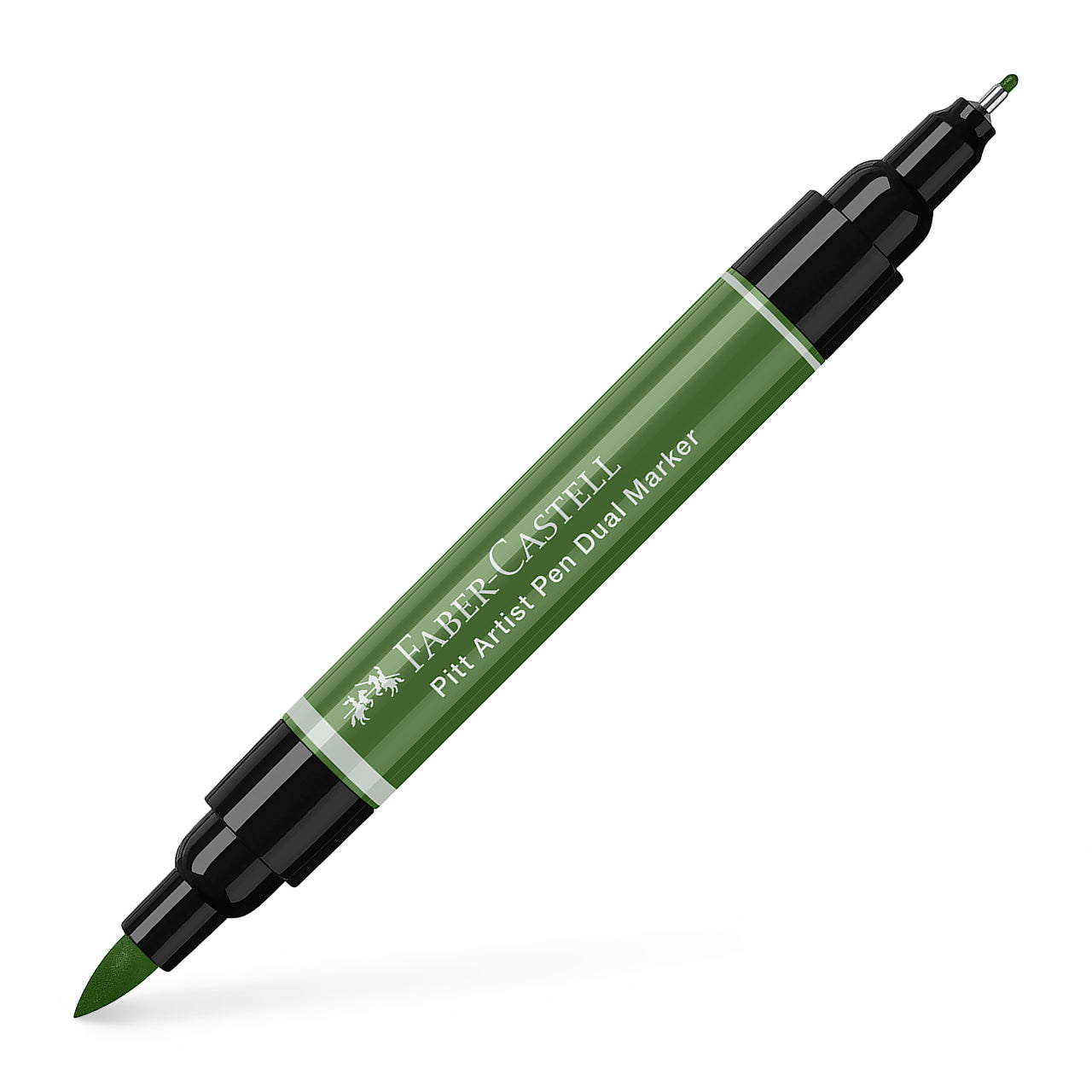 PITT ARTIST PEN DUAL MARKER VERDE CROM OPAC 174 FABER-CASTELL PITT ARTIST PEN DUAL MARKER VERDE CROM OPAC 174 FABER-CASTELL